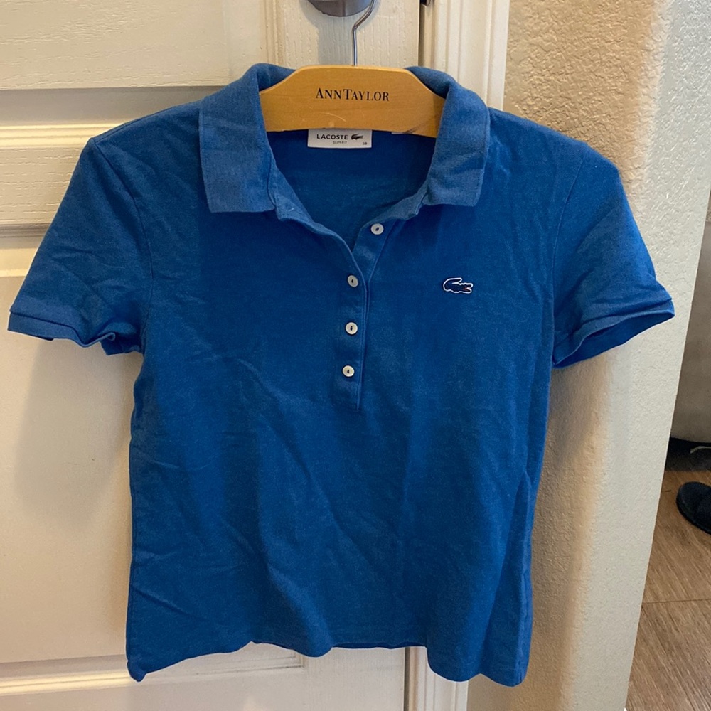 Lacoste slim fit womens polo